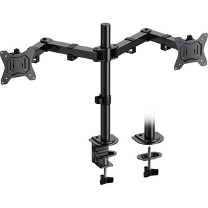 image:imageHUANUO Dual Monitor Mount for 2 Monitors up to 32 inches Heavy Duty Dual Monitor Stand Holds up to176lbs Dual Monitor Arm with Height Adjustable Tilt Swive Rotate VESA Hole 75mm or 100mm