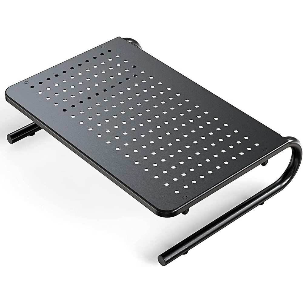 image:imageHUANUO Monitor Riser for Desk Desk OrganizerLaptop Shelf wVented for Screen Computer Stand for PC Printer for Home amp OfficeBlack